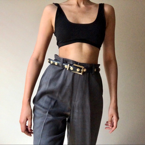 Grey Silk Trouser - Picture 2 of 5